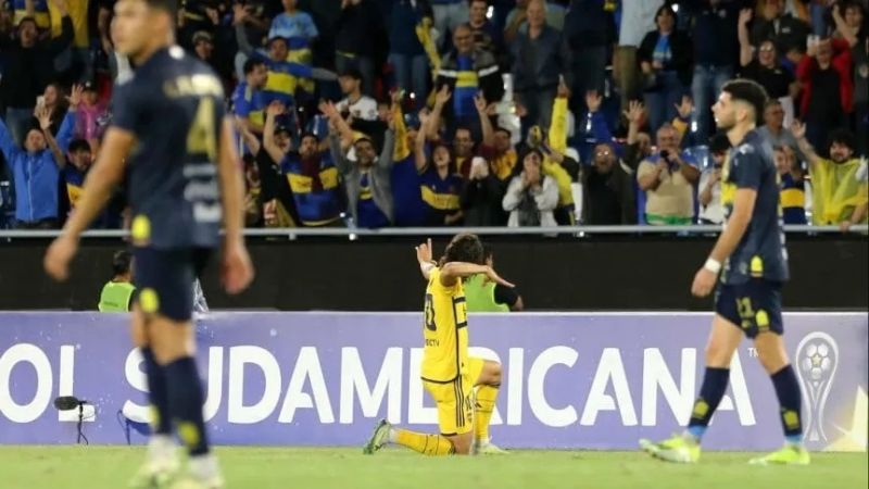 Triunfo de Boca, que sigue “vivo” en la Sudamericana