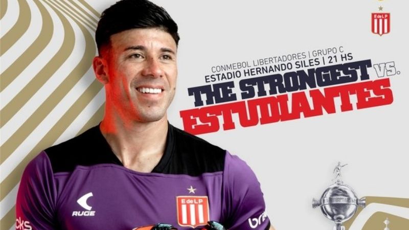 Estudiantes con The Strongest, en La Paz