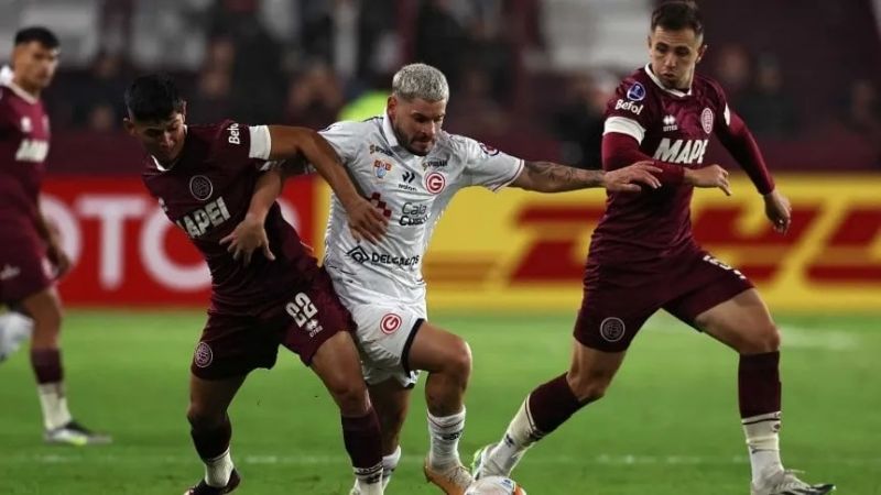 Lanús con Deportivo Garcilaso, en Perú