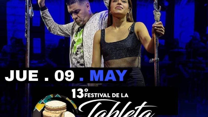 13° Festival de La Tableta en el Polideportivo Municipal de Recreo