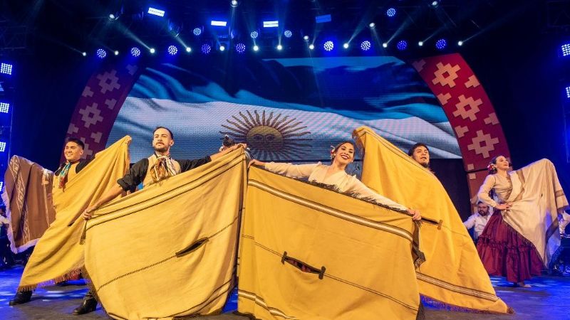 Con previa y propuesta artística, se presenta oficialmente la Fiesta del Poncho 2024