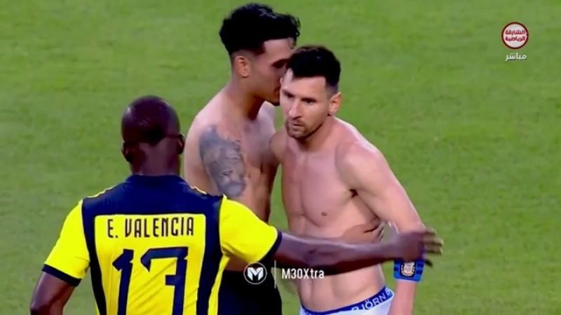 Kendry Paéz, la joyita, que cambió camiseta con Messi