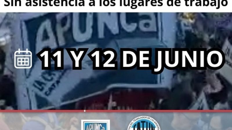 Docentes y nodocentes universitarios paran por 48 horas