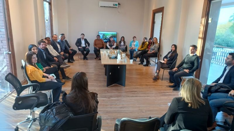 Reunión entre el Intendente Mario Cusipuma y la Cámara Minera de Catamarca