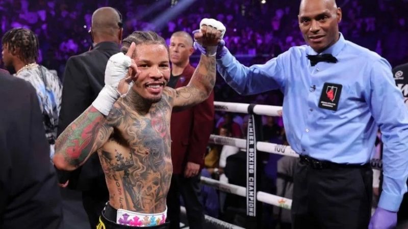 Gervonta Davis retuvo el título Ligero (AMB)