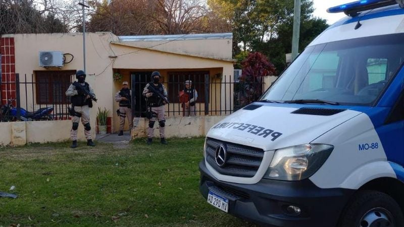 Múltiples allanamientos y siete detenidos por venta de drogas