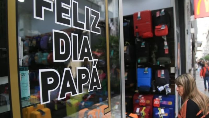 Las ventas por el Día del Padre cayeron 10,2% frente al año pasado