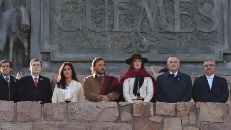 Jalil en Salta con Victoria Villarruel y gobernadores del NOA