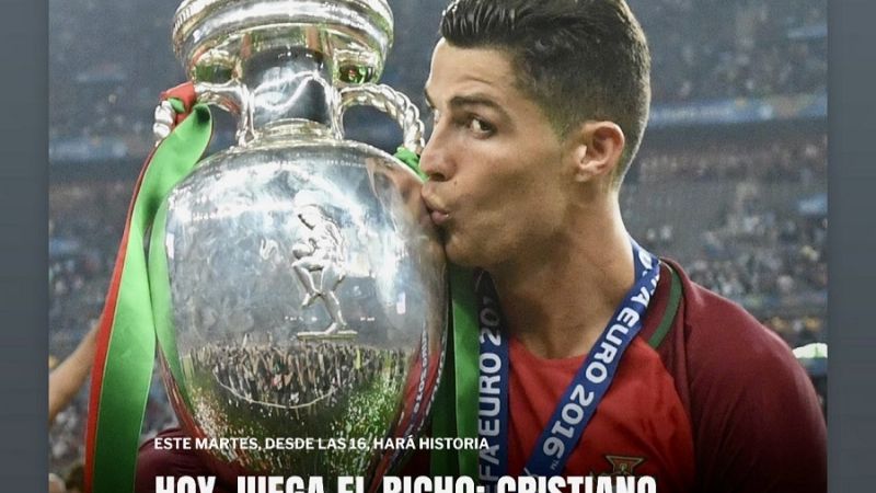 Dirige Tello y Cristiano por el récord de la 6ta. Eurocopa