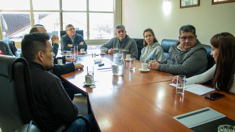 El FPV con funcionarios y trabajadores de Vialidad Nacional