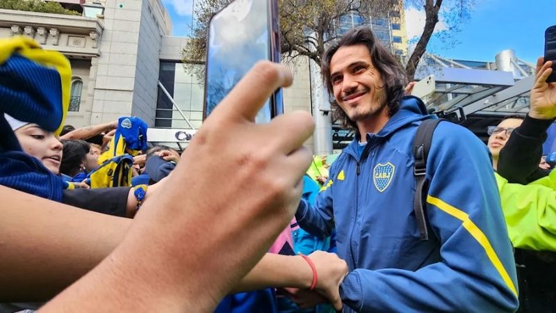 Boca provocó una fiesta al llegar a Mendoza