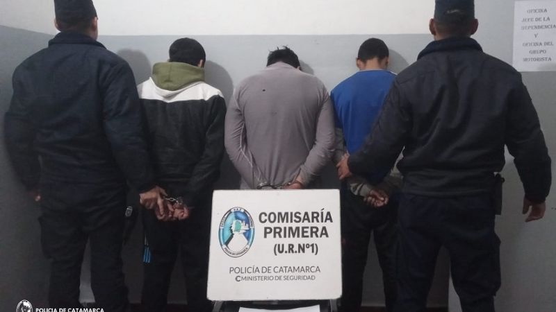 Tres detenidos por una agresión con arma blanca