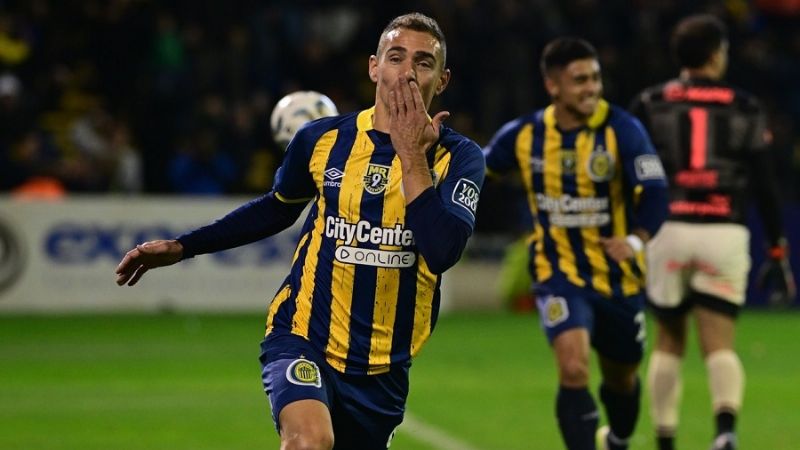 Central 1-1 con Lanús, con gol de Marco Ruben