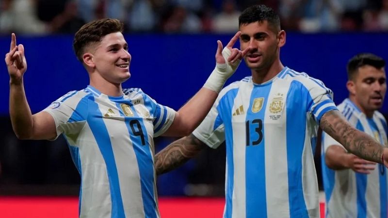 Argentina arrancó “derecho” en la Copa América