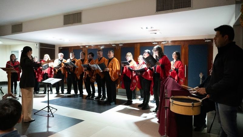 Encuentro coral en el Cine Teatro Catamarca