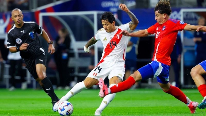 Perú y Chile 0 a 0, en el grupo que lidera Argentina