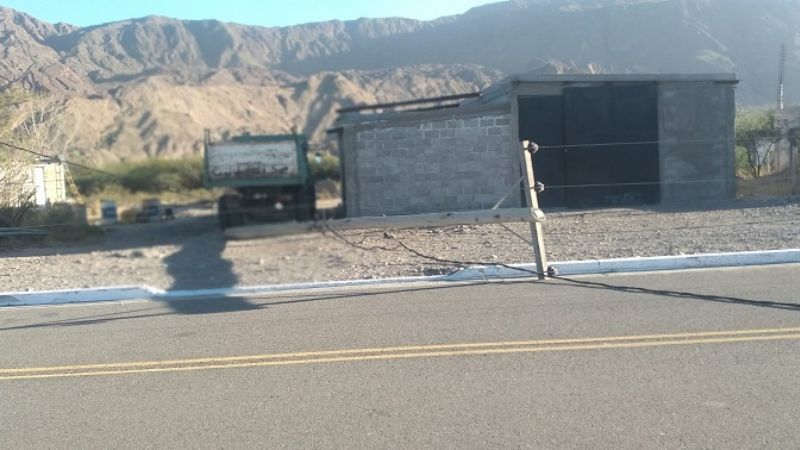 Viento zonda causó otra vez daños en el Oeste
