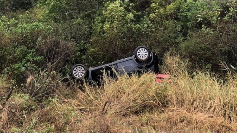 Se desbarrancó en la cuesta de El Totoral