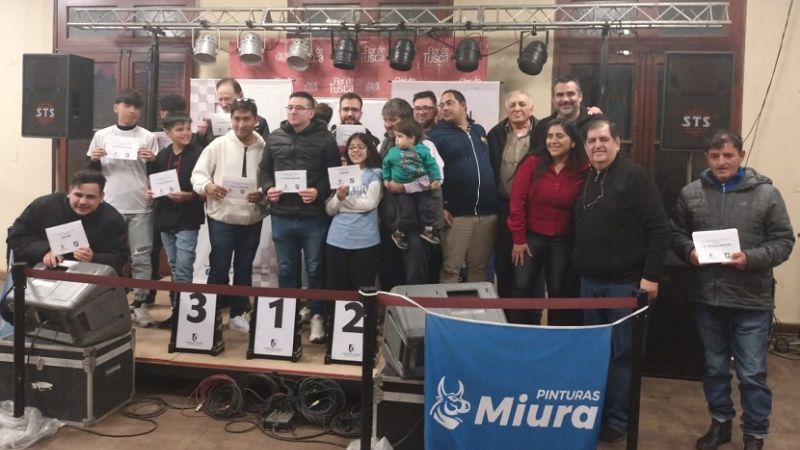 Ajedrez: Exitoso torneo por el Aniversario del Club Social