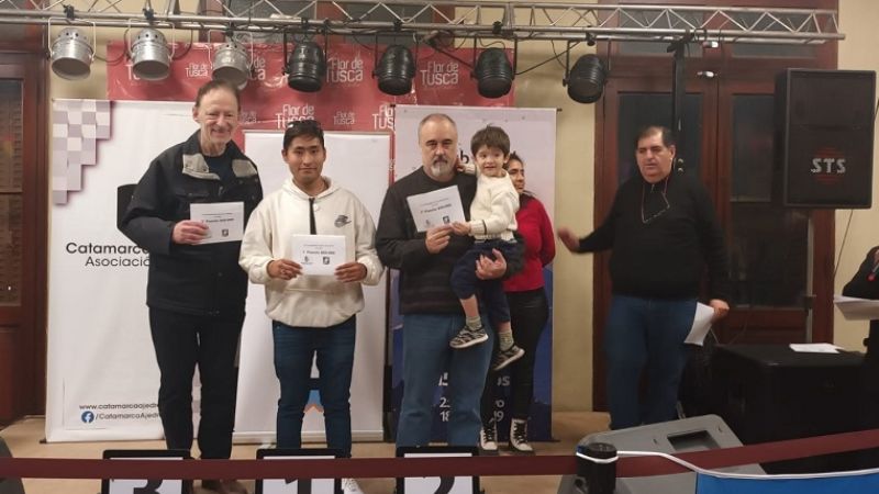 Ajedrez: Exitoso torneo por el Aniversario del Club Social