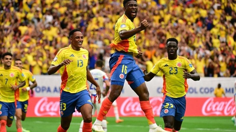 Colombia le ganó a Paraguay en el grupo de Brasil