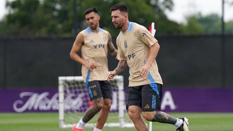 Argentina ante Chile, busca los 4tos. de final