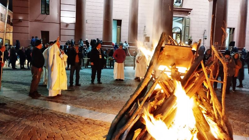 La ciudad capital celebró a su patrono San Juan Bautista