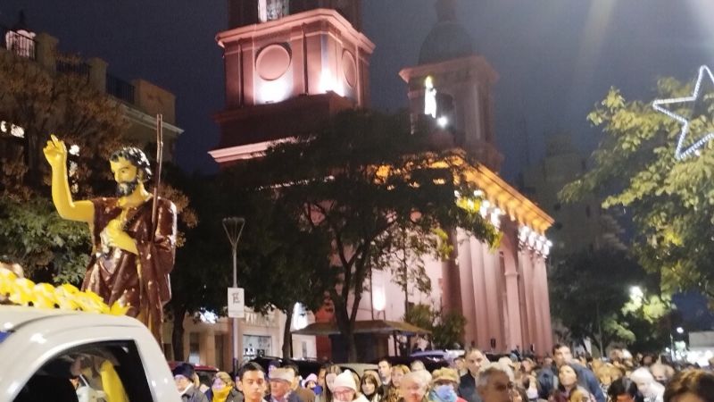 La ciudad capital celebró a su patrono San Juan Bautista