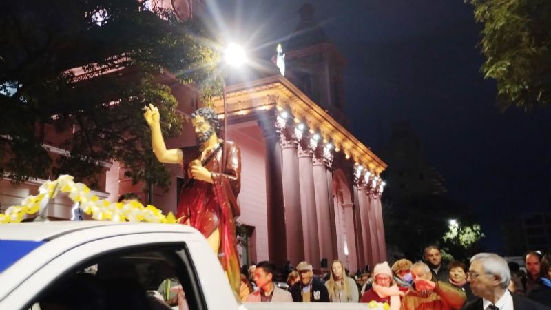 La ciudad capital celebró a su patrono San Juan Bautista