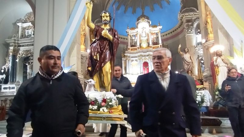 La ciudad capital celebró a su patrono San Juan Bautista