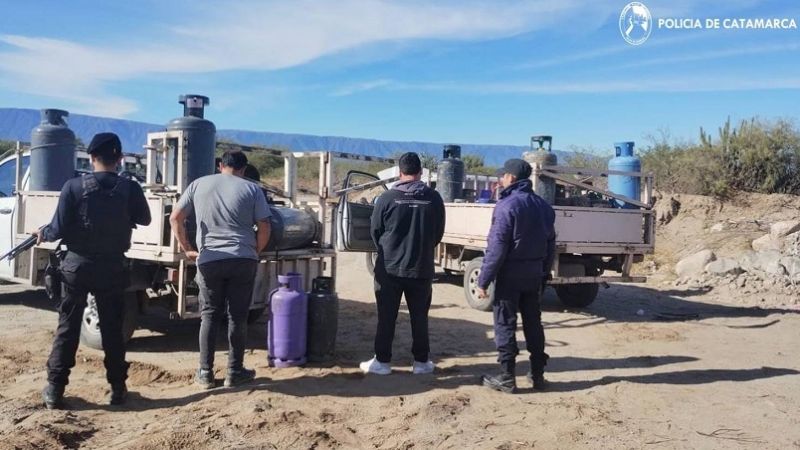 Empleados infieles comercializaban gas de manera ilegal y peligrosa