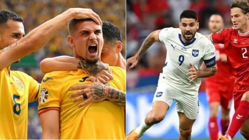 Rumania, Eslovaquia y Dinamarca, adentro