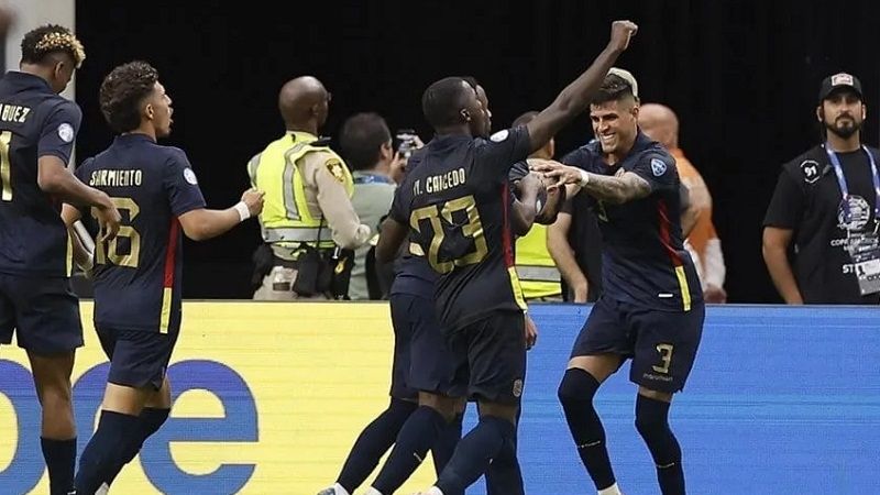 Ecuador se recuperó venciendo a Jamaica