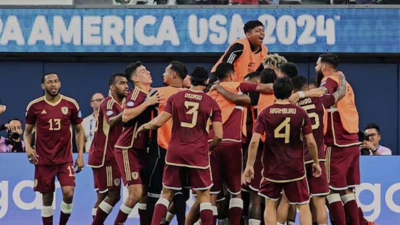 Venezuela venció a México y está en 4tos. de final