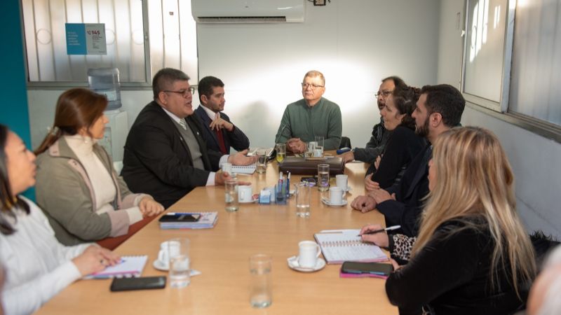 Reunión con autoridades por la prevención del Ciberdelito