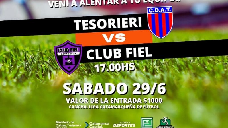 Tesorieri-Fiel por la final del Femenino