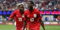 EL GOL contenido en la emoción de José Fajardo, para la victoria de Panamá sobre Estados Unidos.