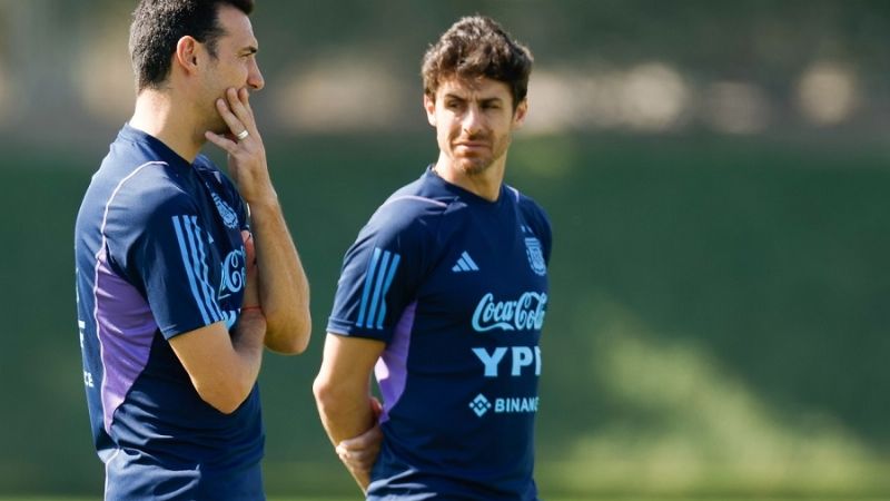 Suspendido Scaloni, Aimar dirigirá ante Perú