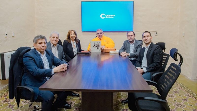 Jalil recibió a representantes del Grupo Sancor
