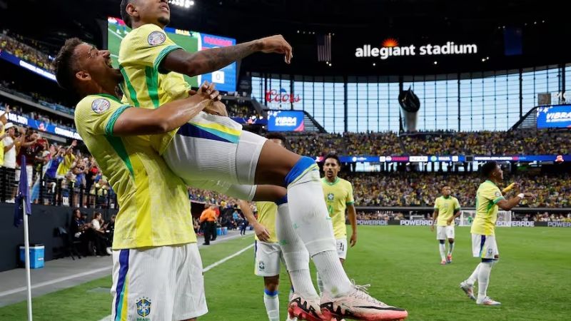 Despertó “el gigante dormido”: Brasil 4-1 a Paraguay