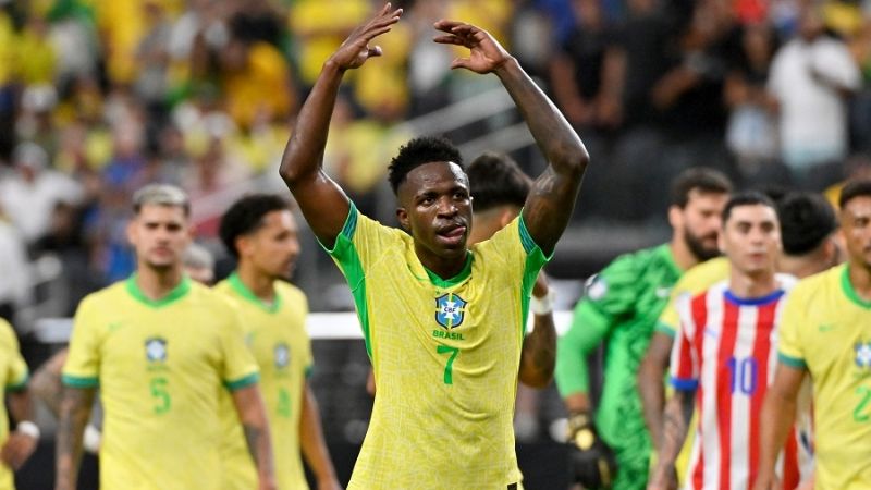 Todo Paraguay contra Vinicius Jr.