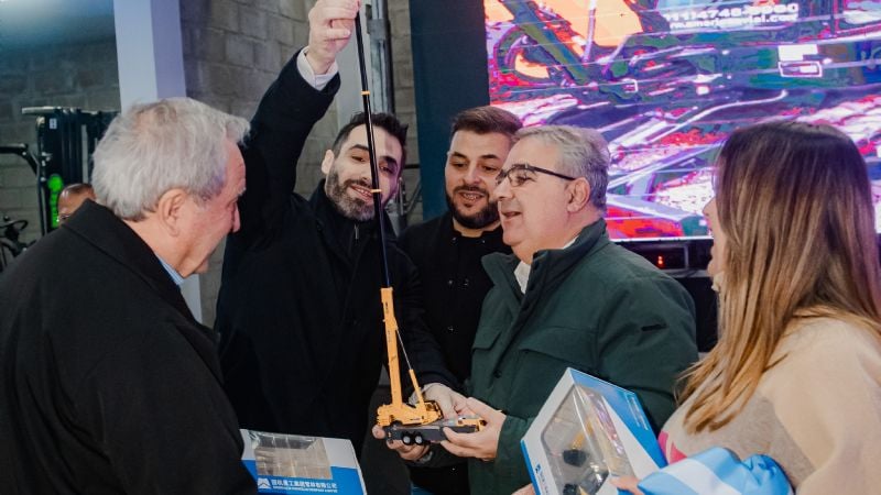 Nueva empresa de maquinaria vial y servicios se instaló en Valle Viejo