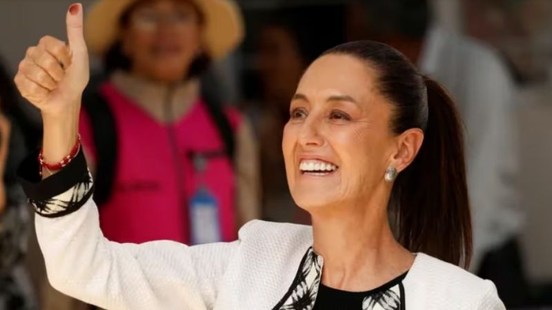 Sheinbaum será la primera mujer presidente en la historia de México