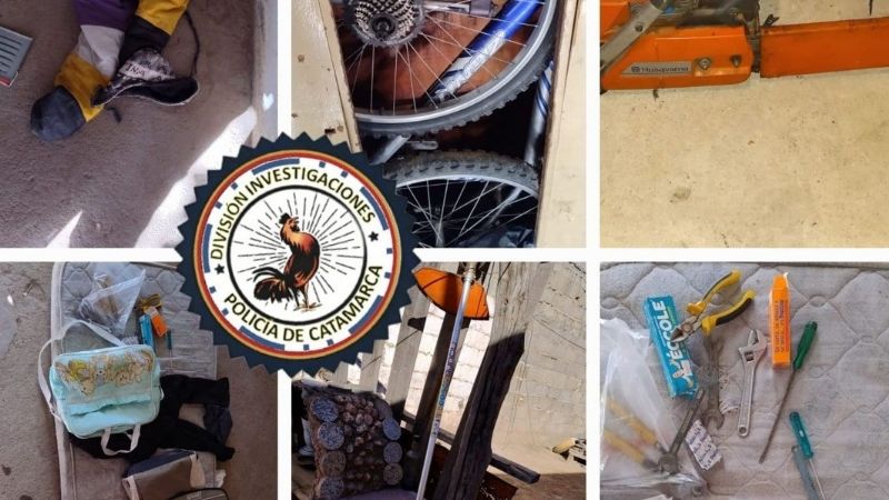 Dos salteños detenidos por un robo en el Centro