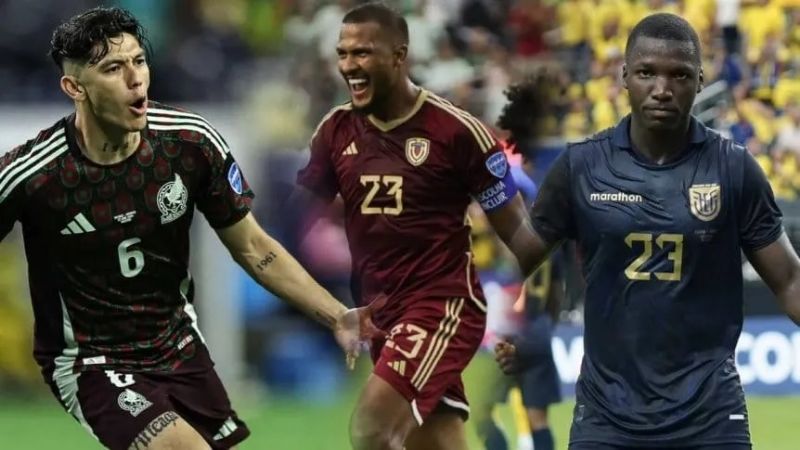 Ecuador y México definen al rival de Argentina