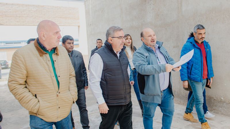 Se reactiva la obra del edificio para el IES “Sebastián Corpacci”