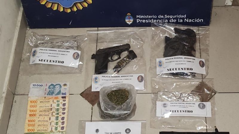 "Dealers sin salida": PFA detuvo a tres vendedores de drogas