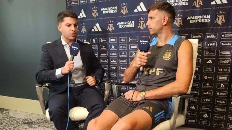 “Dibu” Martínez quiere ir a los Juegos Olímpicos