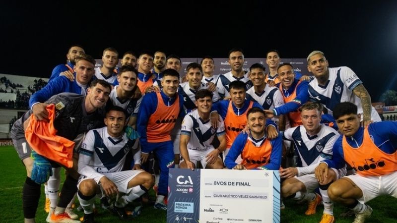 Vélez pasó a 8avos. de la Copa Argentina