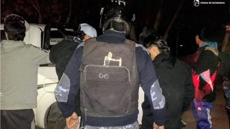 Redada policial en Valle Viejo